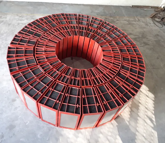 Conjunto de cesto para pré-aquecedor fabricado pela WND