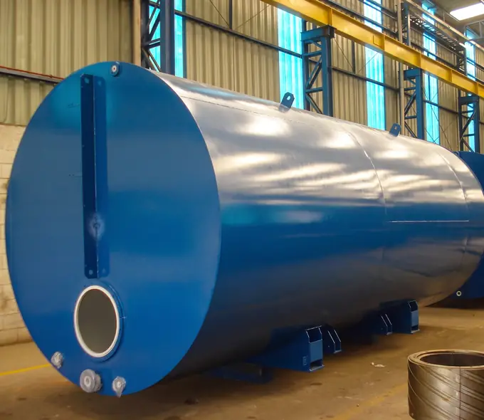 Tanque de armazenamento fabricado pela WND