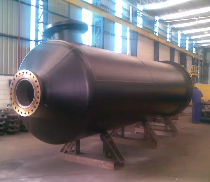 Vaso de pressão em aço carbono fabricado pela WND